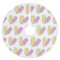 Ice pop cartoon illustration