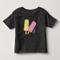 Ice pop cartoon illustration
