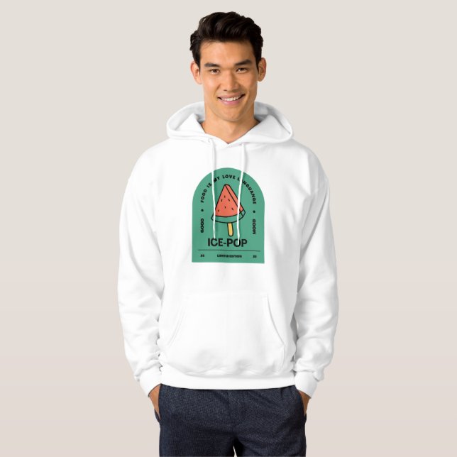  Ice Pop Food is my Love Language Hoodie (Front Full)
