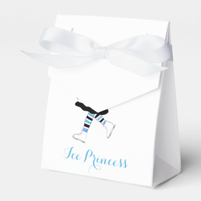 Ice Princess Favour Box (Front Side)