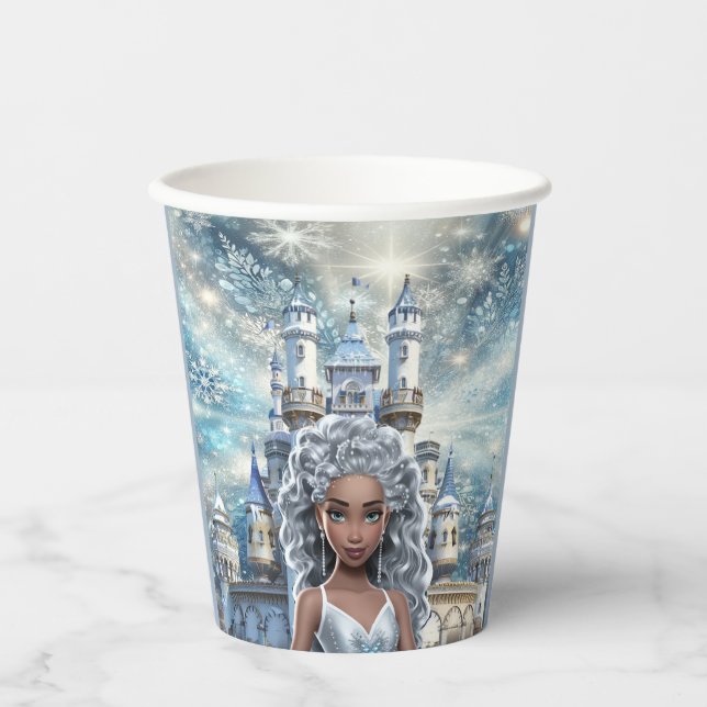 Ice Princess Paper Cups (Front)