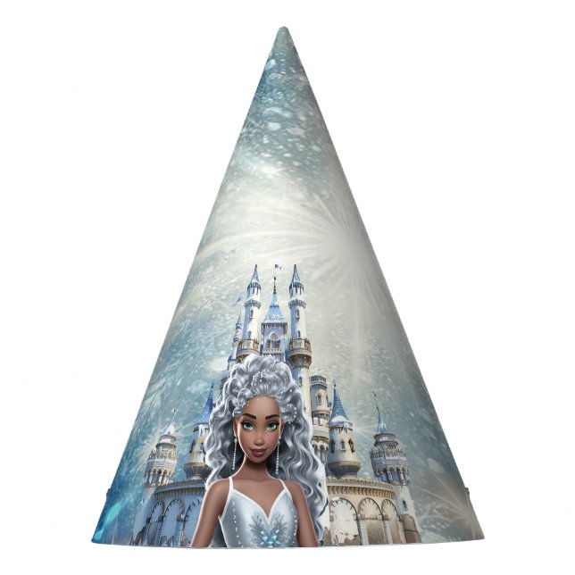 Ice Princess Party Hat (Front)