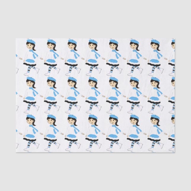 Ice Princess Tissue Paper (Front)