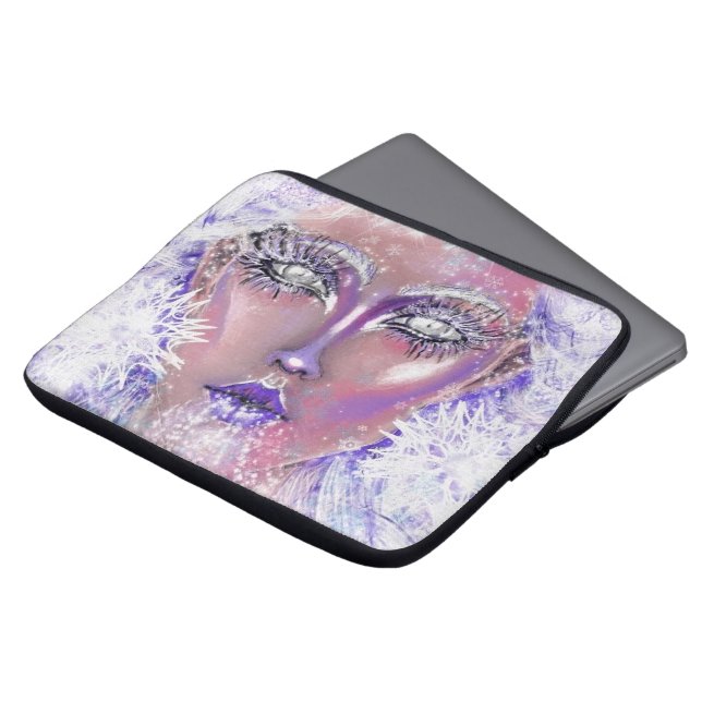 Ice Queen Laptop Sleeve (Front Top)