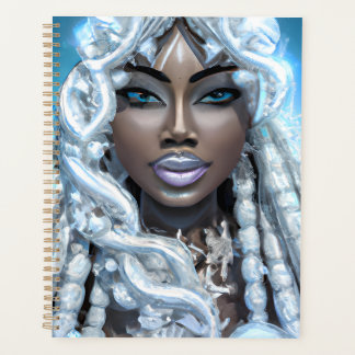 Ice Queen Melanin Women Black Girl Magic Sista Sis Planner
