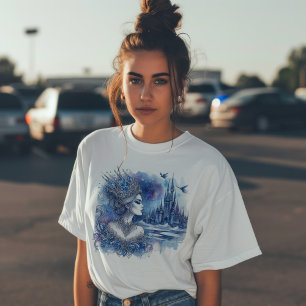 Ice Queen with Castle T-Shirt