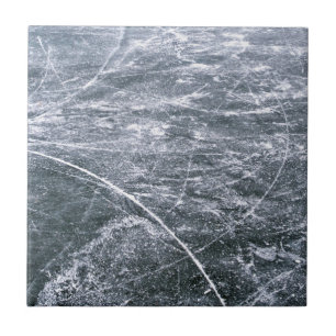 Ice rink ceramic tile