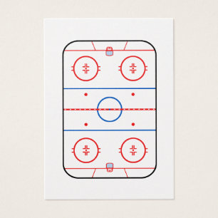 Ice Rink Diagram Hockey Game Companion