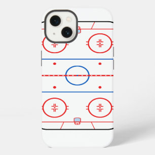 Ice Rink Diagram Hockey Game Companion iPhone 13 Case