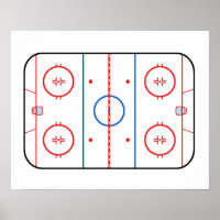 Ice Rink Diagram Hockey Game Companion