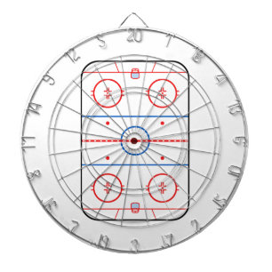 Ice Rink Diagram Hockey Game Design Dartboard
