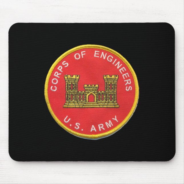 Ice Rocket Hockey Army Corp Of Engineers  Mouse Pad (Front)