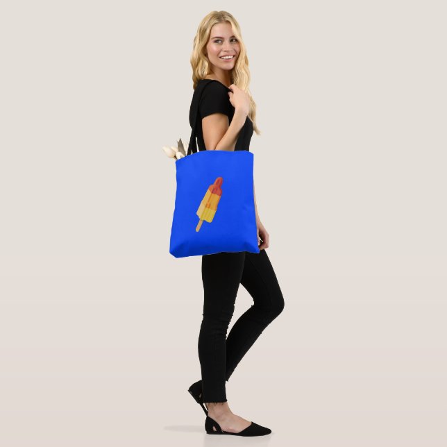 Ice Rocket Tote Bag (On Model)