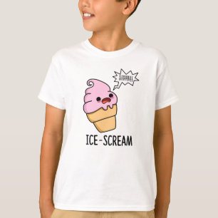Ice-Scream Funny Ice Cream Cone Pun  T-Shirt