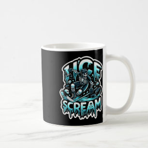 Ice Scream Hockey Costume Funny Halloween Coffee Mug