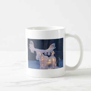 Ice Sculpture Snow Frozen Winter Seasons Weather Coffee Mug