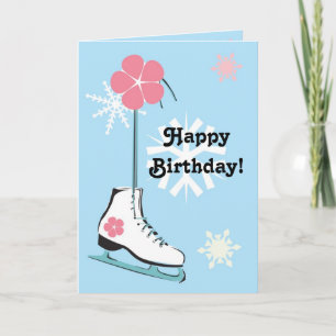 Ice Skate Card