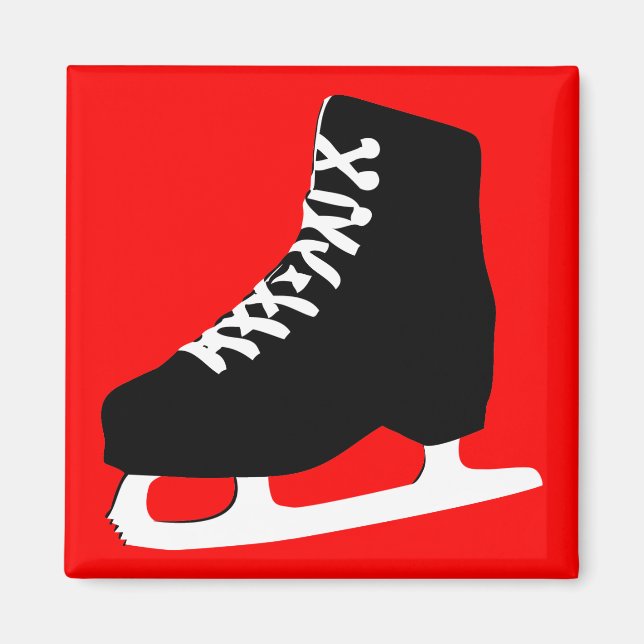 ice skate magnet (Front)