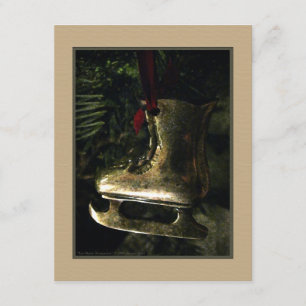 Ice Skate Ornament Invitation