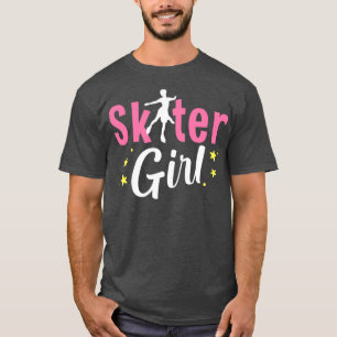 Ice Skater Girl Figure Ice Skating Winter Sports I T-Shirt
