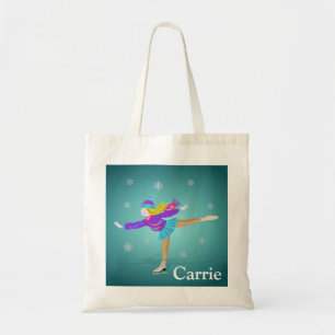 Ice Skater Tote Bag