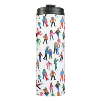 Ice-skaters  large coffee mug