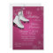 Ice Skates and Snowflakes Pink Birthday