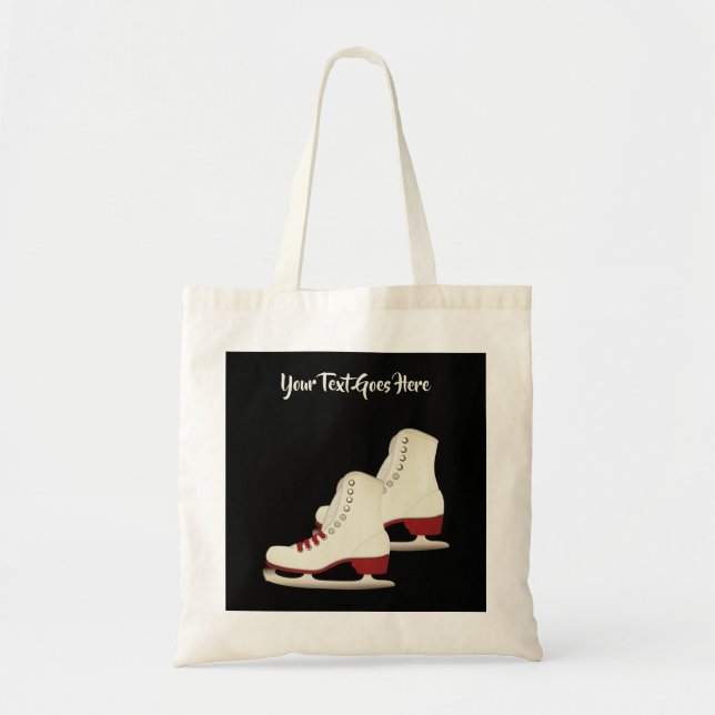  Ice Skates Budget Tote (Front)