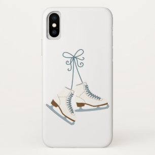 Ice Skates iPhone X Case