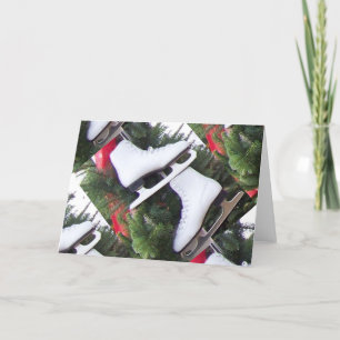 Ice Skates Greeting Card