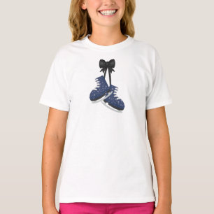 Ice Skates, Ice Skating, Figure Skating, Stars T-Shirt