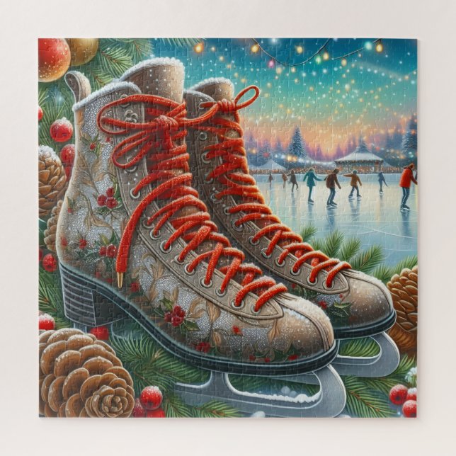 Ice Skates Puzzle (Vertical)