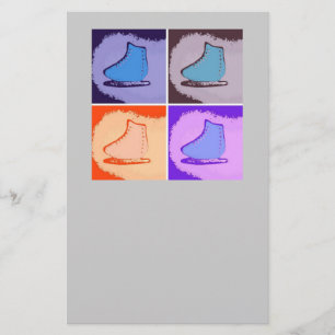 Ice Skates Stationery