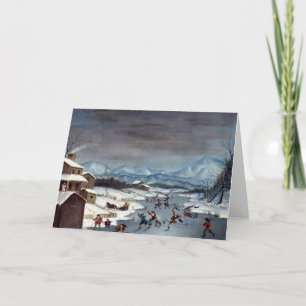 ICE SKATING 1835 HOLIDAY CARD