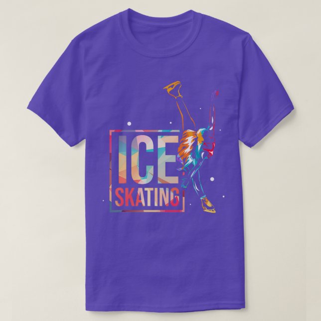 Ice Skating 53 T-Shirt (Design Front)