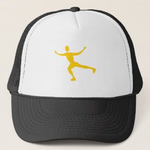 Ice Skating - Amber Trucker Hat