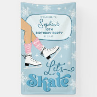 Ice Skating Birthday Winter Skate Party Welcome