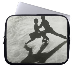 Ice Skating Couple Laptop Sleeve