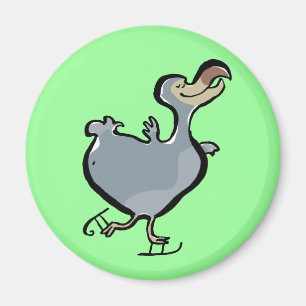 ice skating dodo magnet
