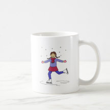 Ice Skating Girl Figure Skater