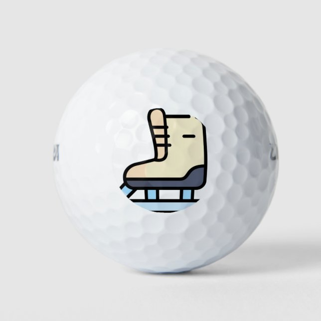 ice skating golf balls (Front)
