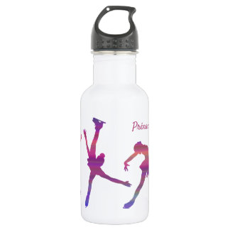 Ice Skating Gourde - Pink Rainbow 532 Ml Water Bottle