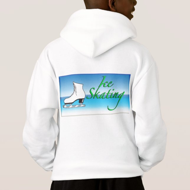 Ice Skating Hoodie (Back)