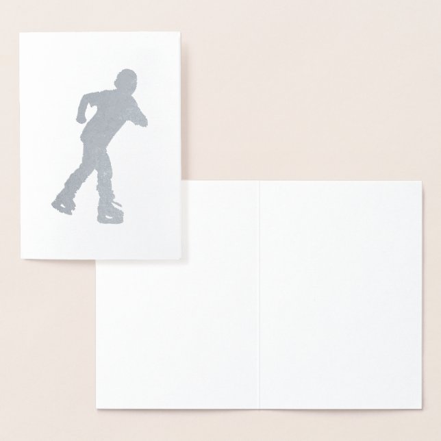 Ice Skating Kid card (Display)