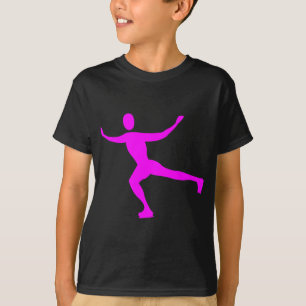 Ice Skating - Magenta T-Shirt