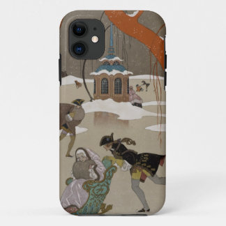 Ice Skating on the Frozen Lake iPhone 11 Case