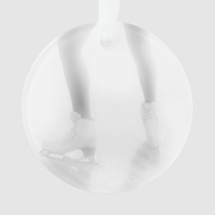 Ice skating ornament