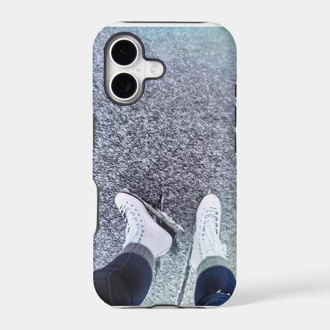 Ice Skating Phone Case (Back)