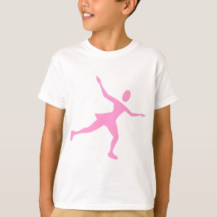 Ice Skating - Pink T-Shirt
