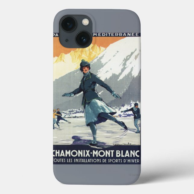 Ice Skating - PLM Olympic Promo Poster Case-Mate iPhone Case (Back)